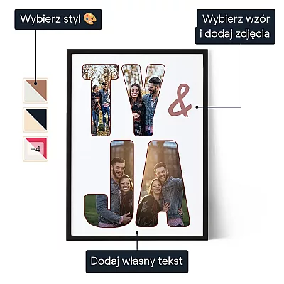 Ty I Ja Personalizowany Kolaz Ze Zdjec