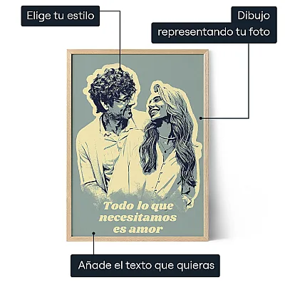 ES_01_XX Retrato Personalizado Pop Art