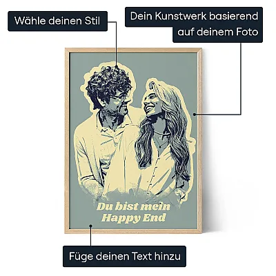DE_01_XX Personalisiertes Pop-Art-Porträt
