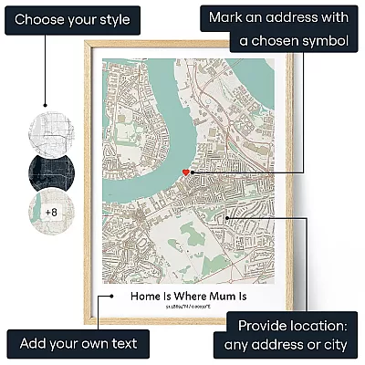 Home Is Where My Mum Is Map