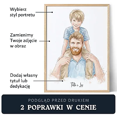 PL_01_Tata-i-ja-personalizowany-portret-ze-zdjecia