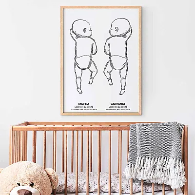 regalo nascita gemelli