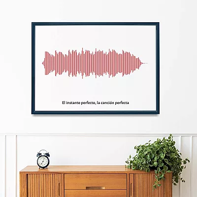 arte con ondas sonoras positive prints