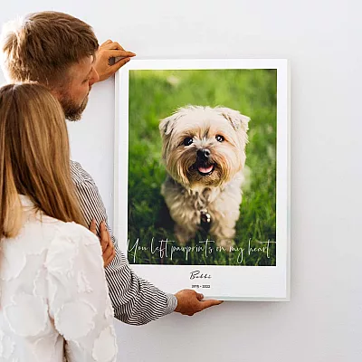pet memorial print