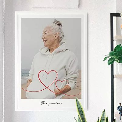 custom photo gift for grandma