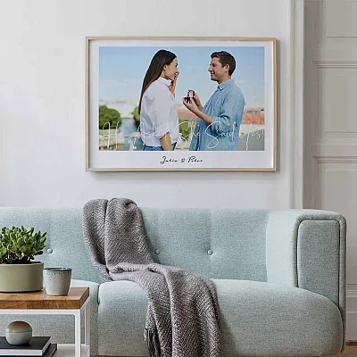 he asked she said yes print