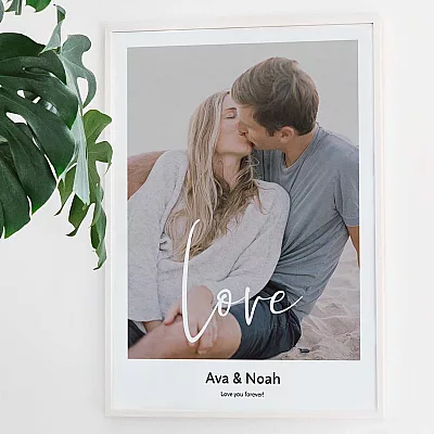 love photo wall art