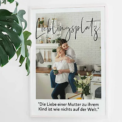 Fotogeschenk für Mama Positive Prints