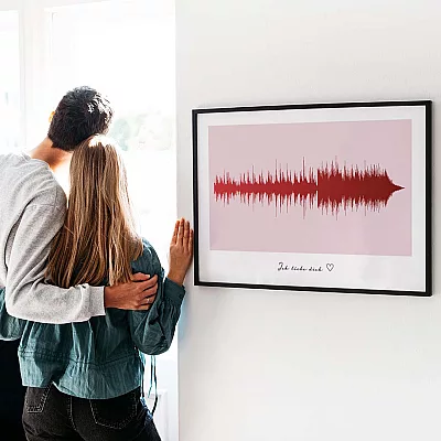 Ich liebe dich Kunst Positive Prints