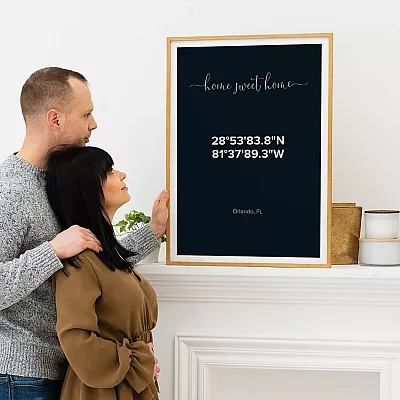 home sweet home wall art