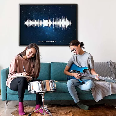 Onda sonora para decir feliz cumpleaños