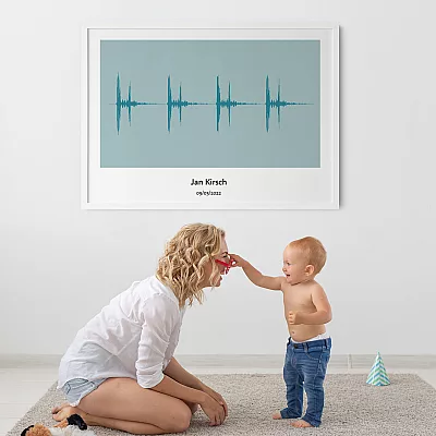 Baby-Herzschlag-Kunst