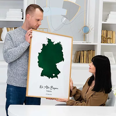 Benutzerdefinierte Aquarellkarte