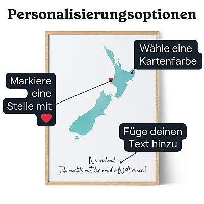 Benutzerdefinierte Aquarellkarte