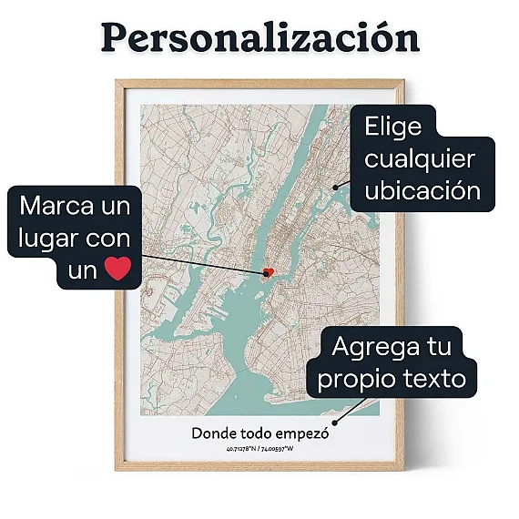 Crear mapas personalizados