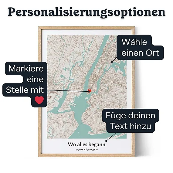 Erstellen stadtplan poster