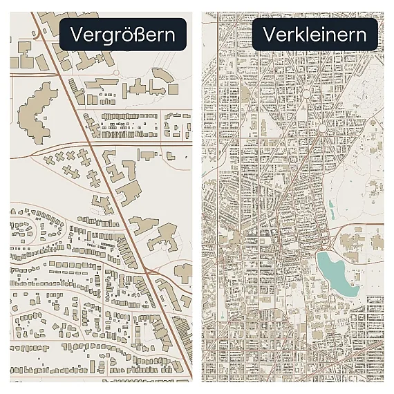 City Map zoom