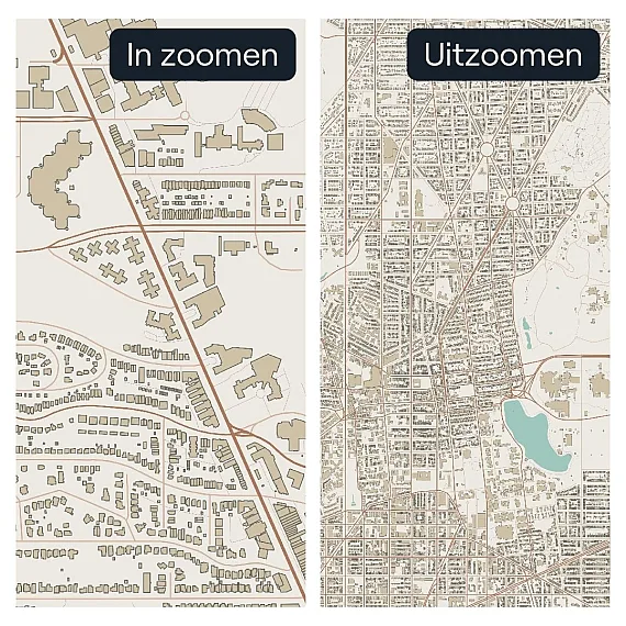City Map zoom