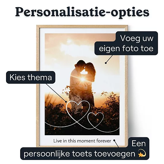 Pensioenfoto Geschenk — gepersonaliseerd cadeau voor hem