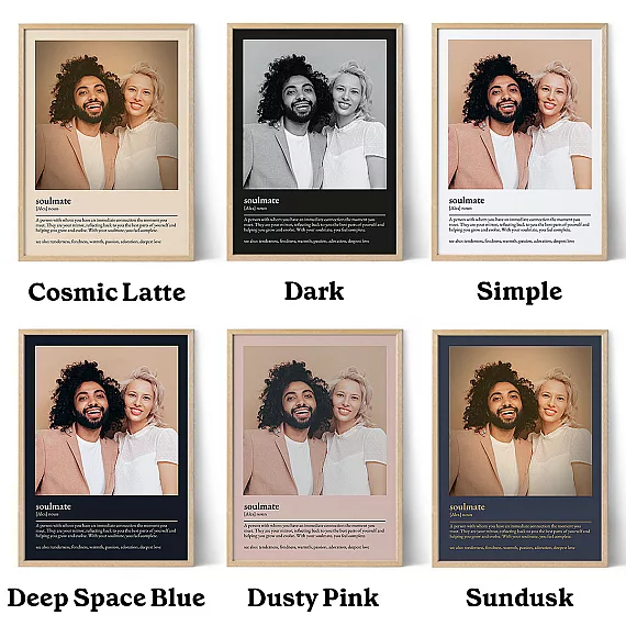 定義ポスターの配色