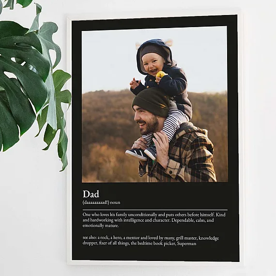 Daddy Definition Poster