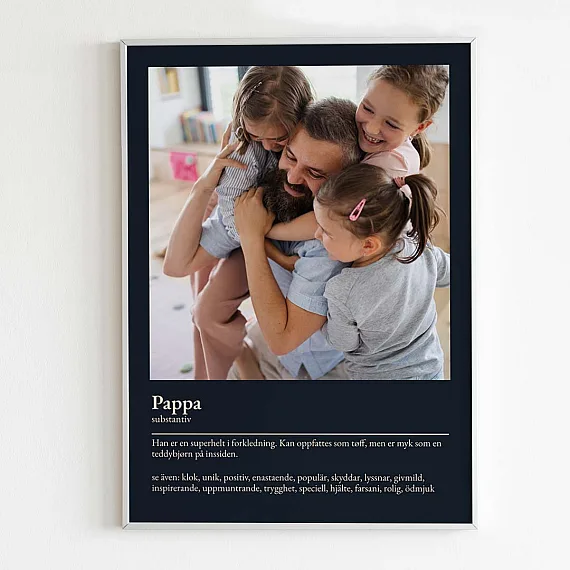 pappa Definition Poster
