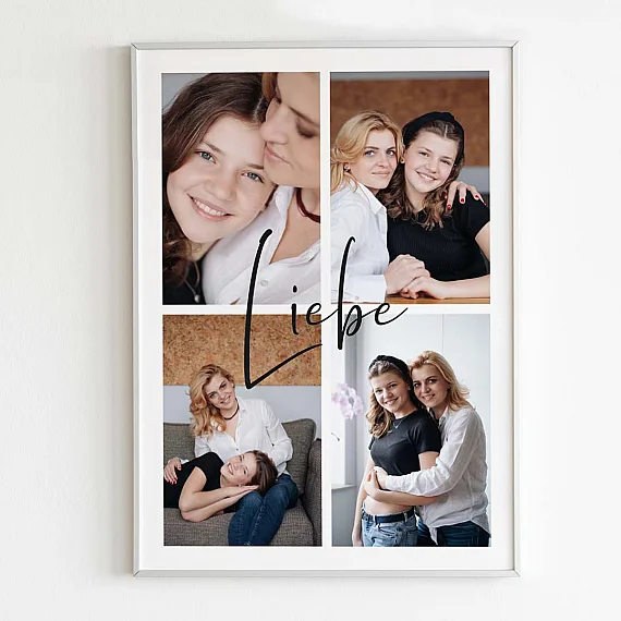 Beste Mama Fotocollage Geschenk