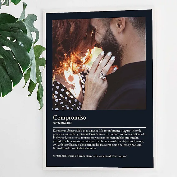 Poster definición compromiso
