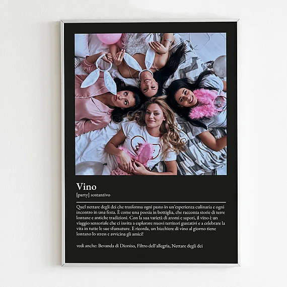 Poster Definizione di Vino-3