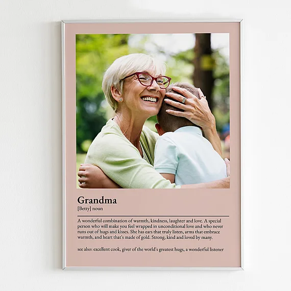 Grandma Definition Poster-3