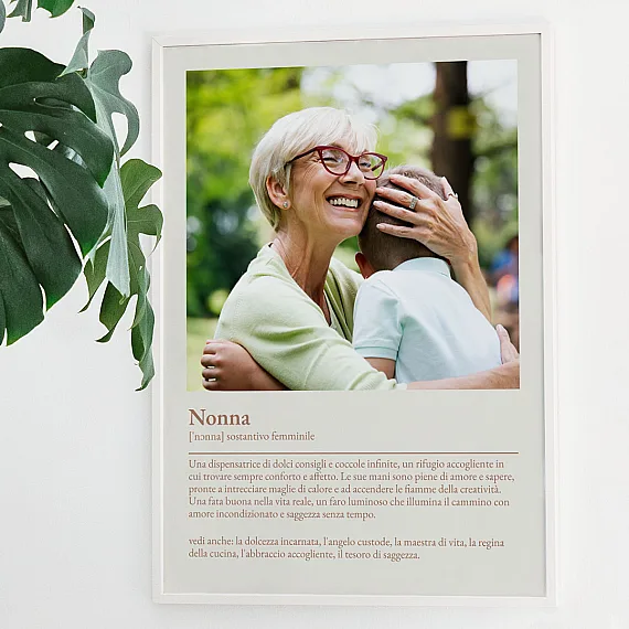 Poster Definizione di Nonna-2