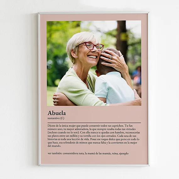 Póster de definición de la abuela-3
