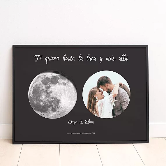 Noche de bodas Fase lunar con foto-1