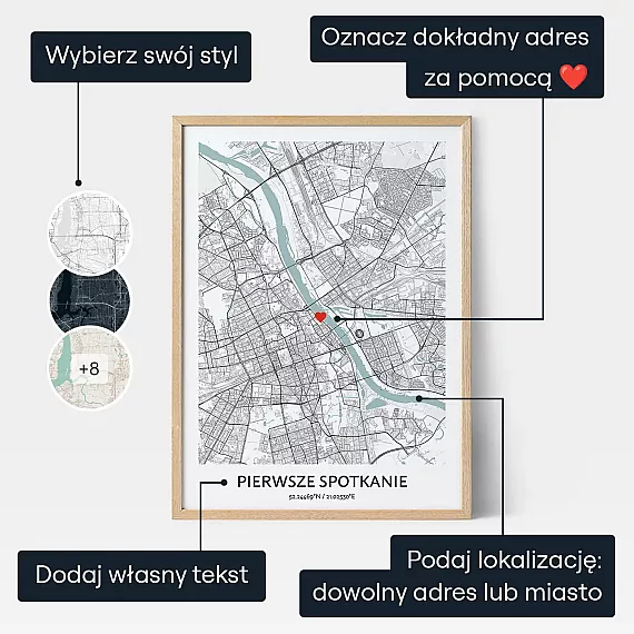 Nasze Pierwsze Spotkanie — personalizowany prezent dla niego
