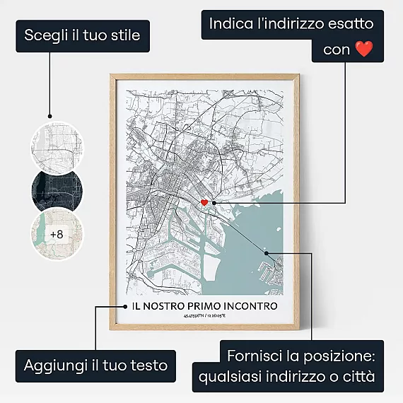 Mappa Del Luogo Del Nostro Primo Incontro