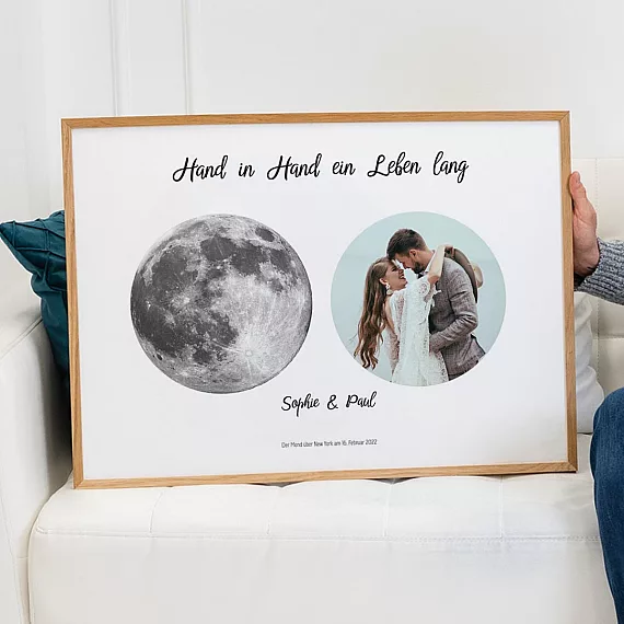 Mondphase in der Hochzeitsnacht mit Foto-3