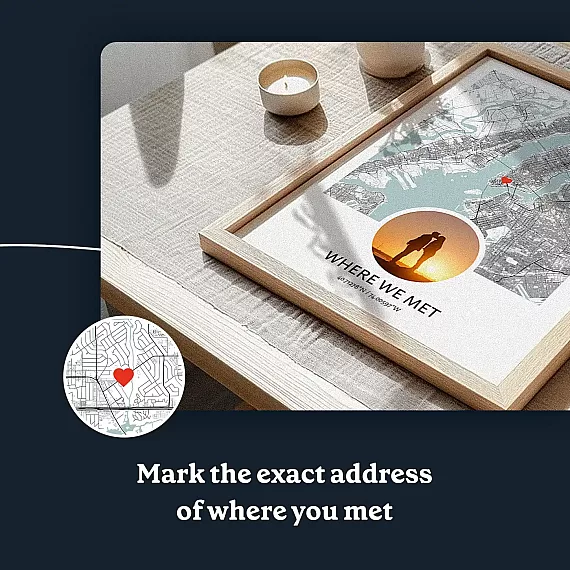 where we met map with photo