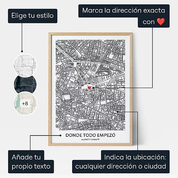 Donde Todo Empezo — regalo personalizado para él
