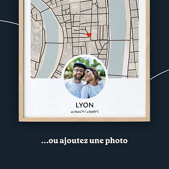 custom map fr photo