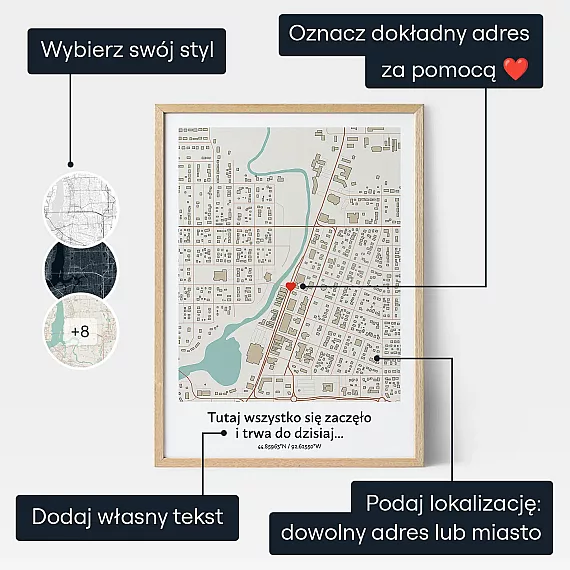 Poczatek Czegos Wyjatkowego — personalizowany prezent dla niego