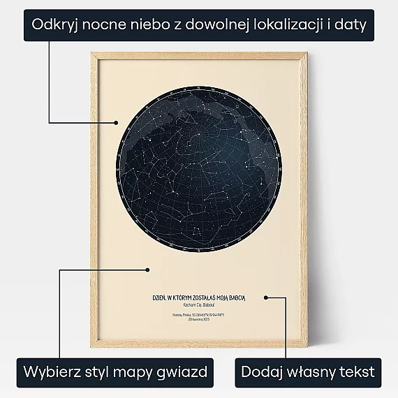 Dzien W Ktorym Zostalas Moja Babcia — personalizowany prezent dla niej