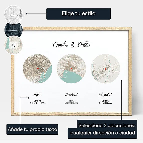 Hola Serias Acepto — regalo personalizado para él