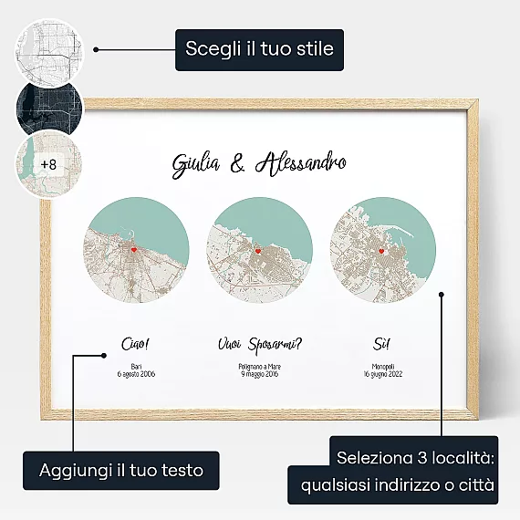 Ciao Vuoi Sposarmi Lo Voglio — regalo personalizzato per lui