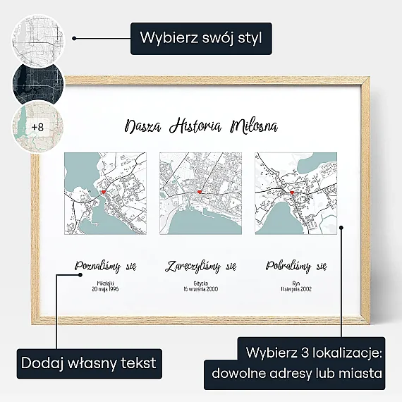 Historia Naszej Milosci — personalizowany prezent na rocznicę