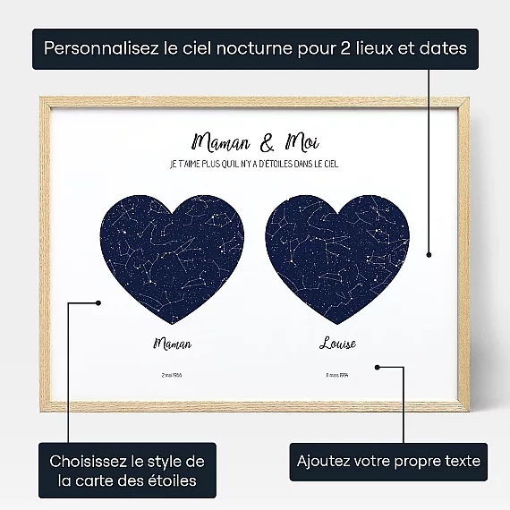 personalize_FR_Mom & Me Double Star Map