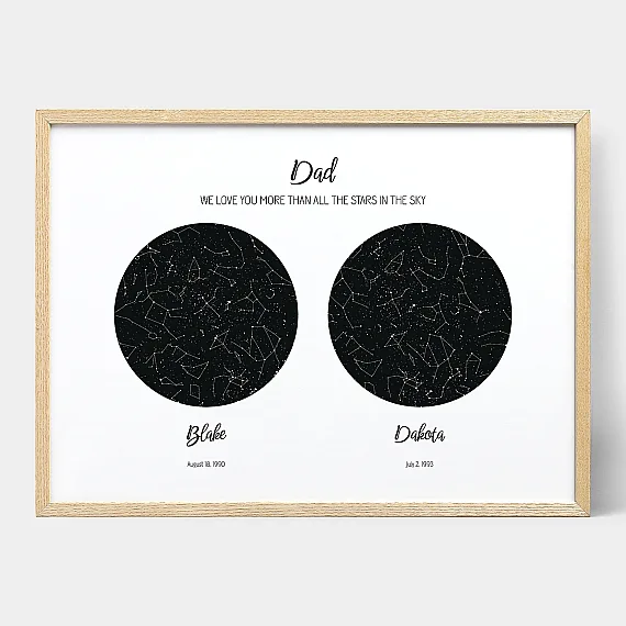 NL_PACKSHOT_Double Star Map for Dad product image