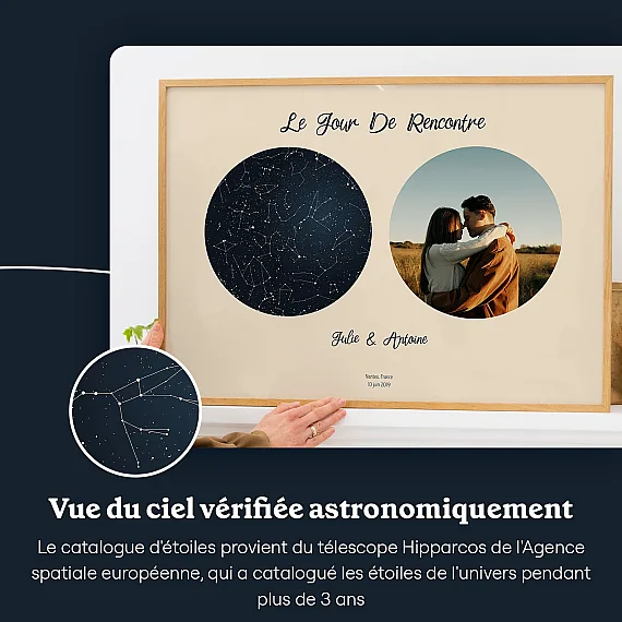FR_sky view_Digital Star Map with Photo