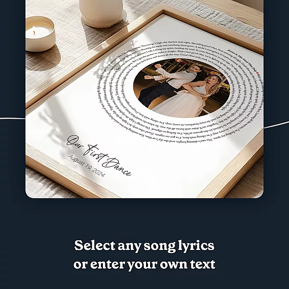 EN_song lyrics_First Dance Song Lyrics with Photo
