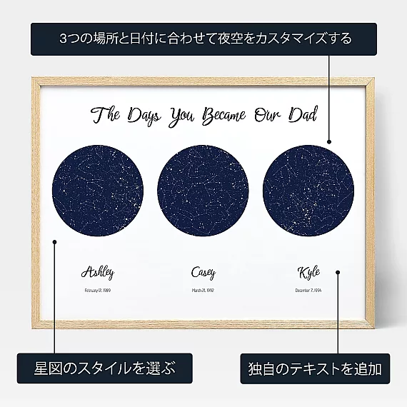 JA_personalize_Triple Star Map for Dad