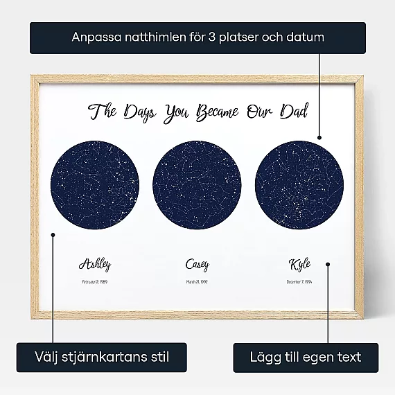 SE_personalize_Triple Star Map for Dad